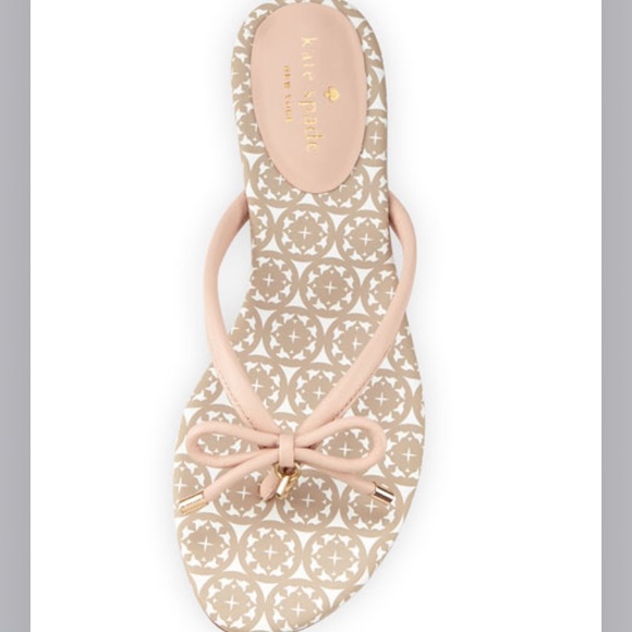 Kate Spade Pink Bow Mistic Sandal 8.5 - Picture 2 of 10